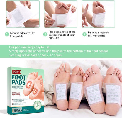 🌿 Herbal Premium Detox Foot pads ( Pack of 10) 🌿 (BUY 1 GET 1 FREE)🌿